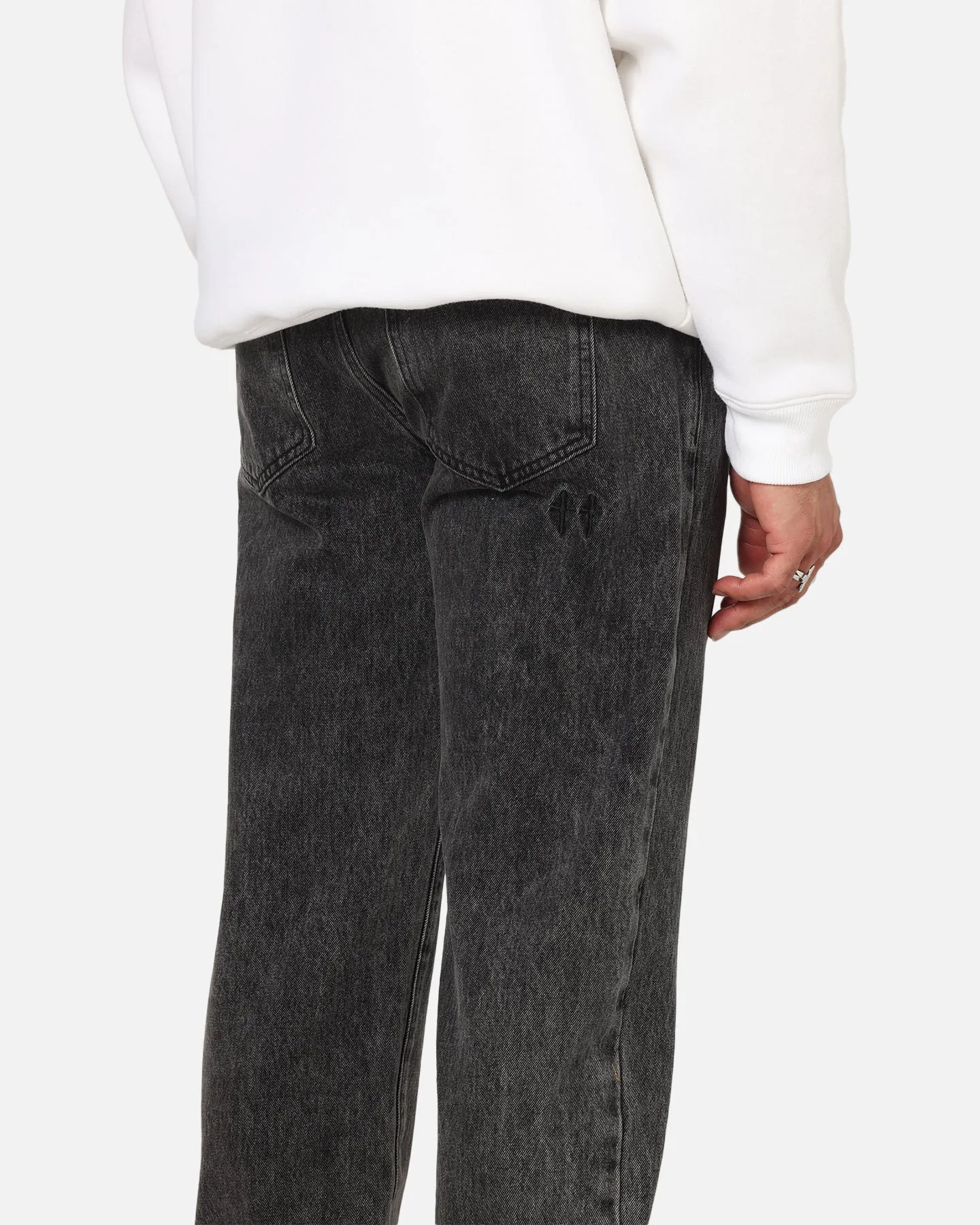 Saint Morta Psykhe Jeans Sulphur Grey Everyday Loose Music Event