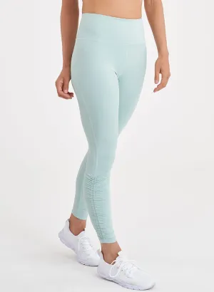 Sheen Shirred 7/8 Legging - FINAL SALE City Walk Minimalist Style