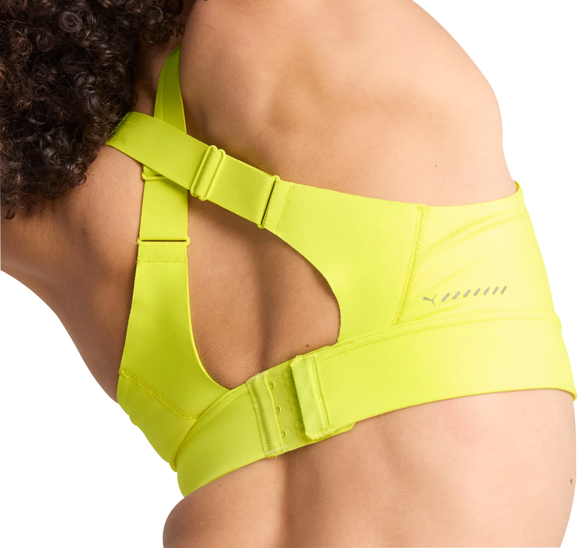 Nursing supportive material Puma PWRbreathe Womens Running Sports Bra - Yellow