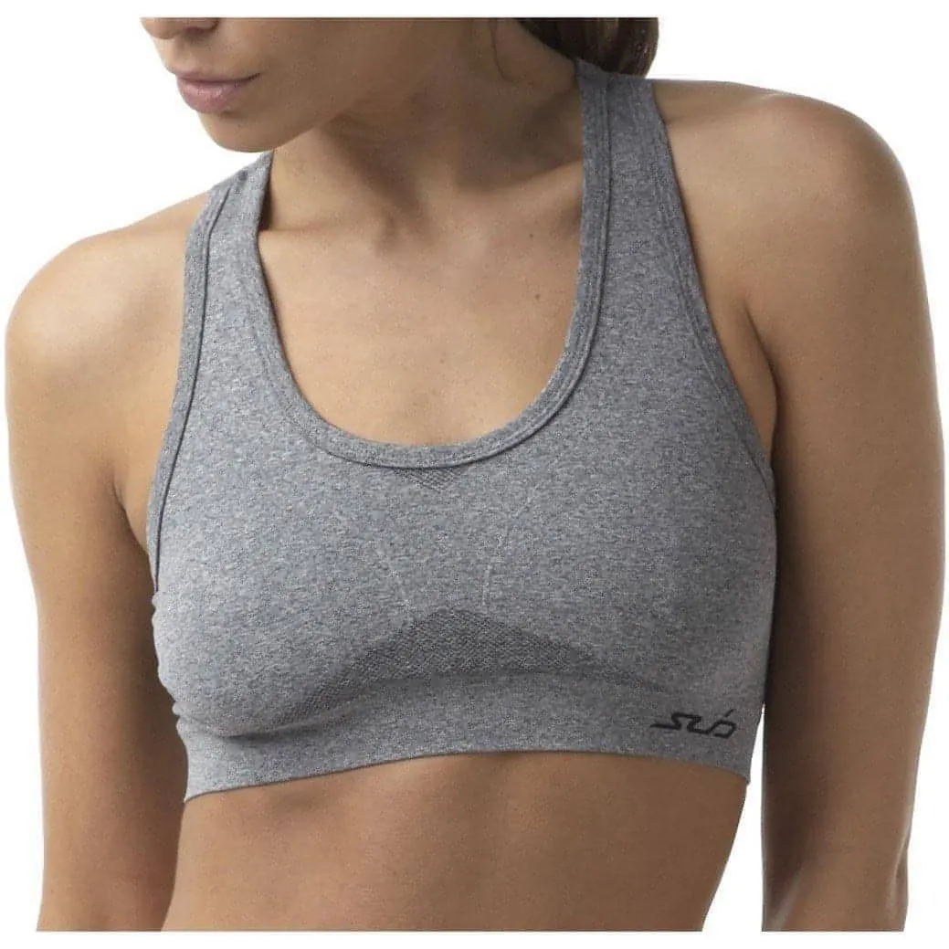 Non-Irritating Fabric Thin straps seams Sub Sports SubAir Seamless Womens Sports Bra - Grey
