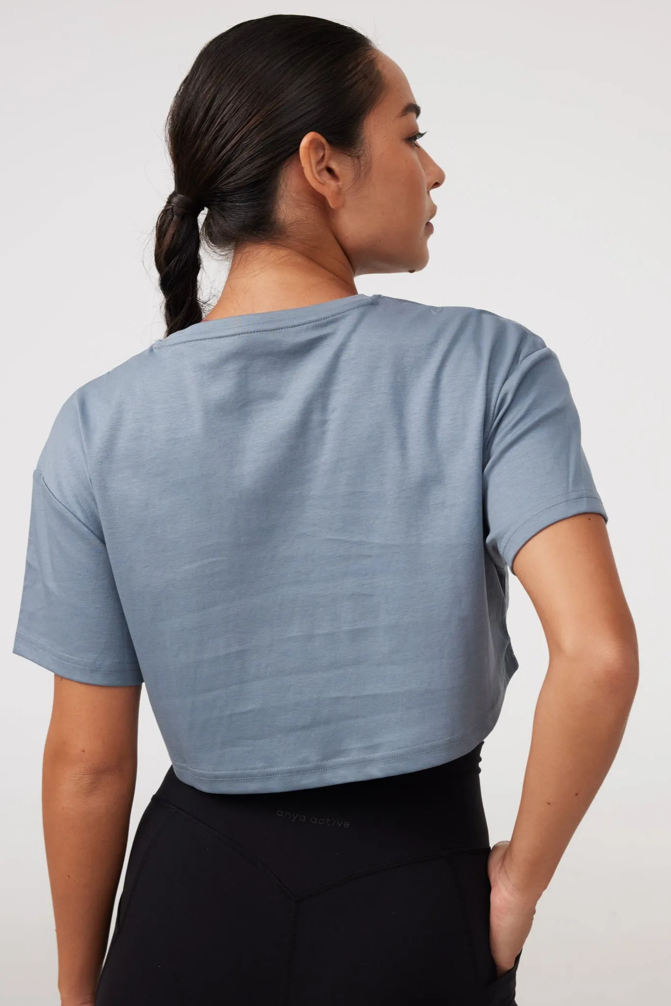 Ultimate Fit Oversized Crop Tee in Relaxed