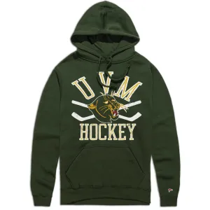 American style University of Vermont Vintage Hockey Hoodie