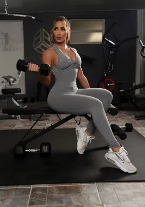 Hot Festival Gris Ring Bodysuit (Thick Supplex)