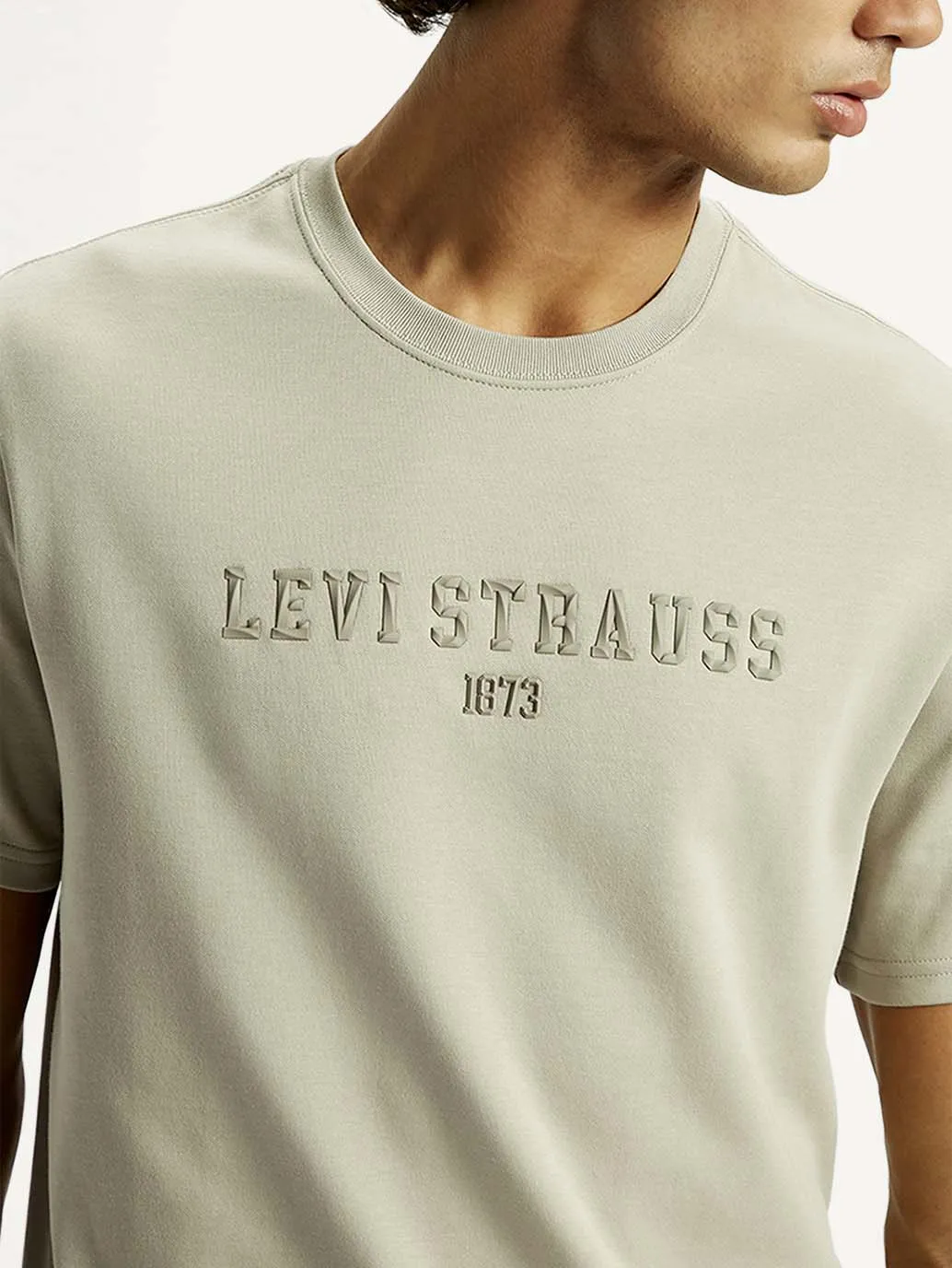 Men's Typography Regular Fit T-Shirt Daily Comfort