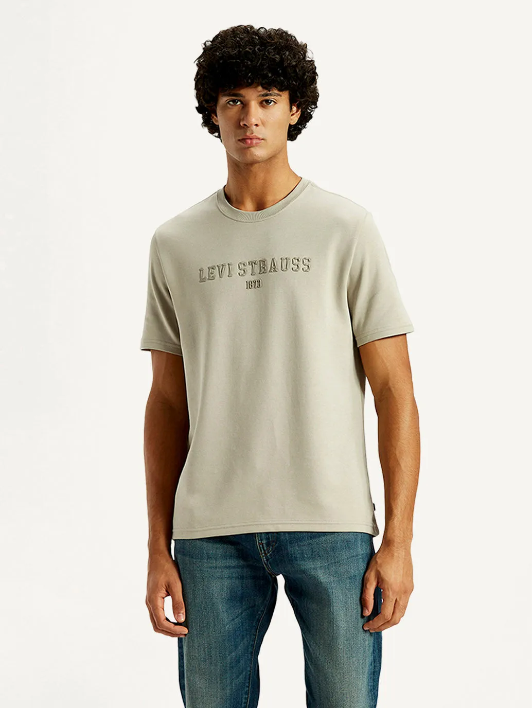 Men's Typography Regular Fit T-Shirt Urban Fashion