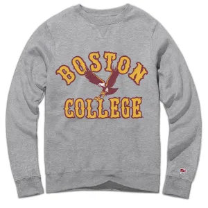 Luxury Feel Boston College Vintage Campus Crewneck Sweatshirt