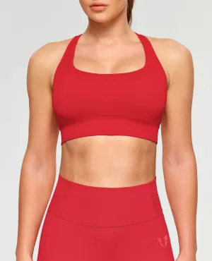 performance enhancement Everyday Powerful Seamless Bra - Red