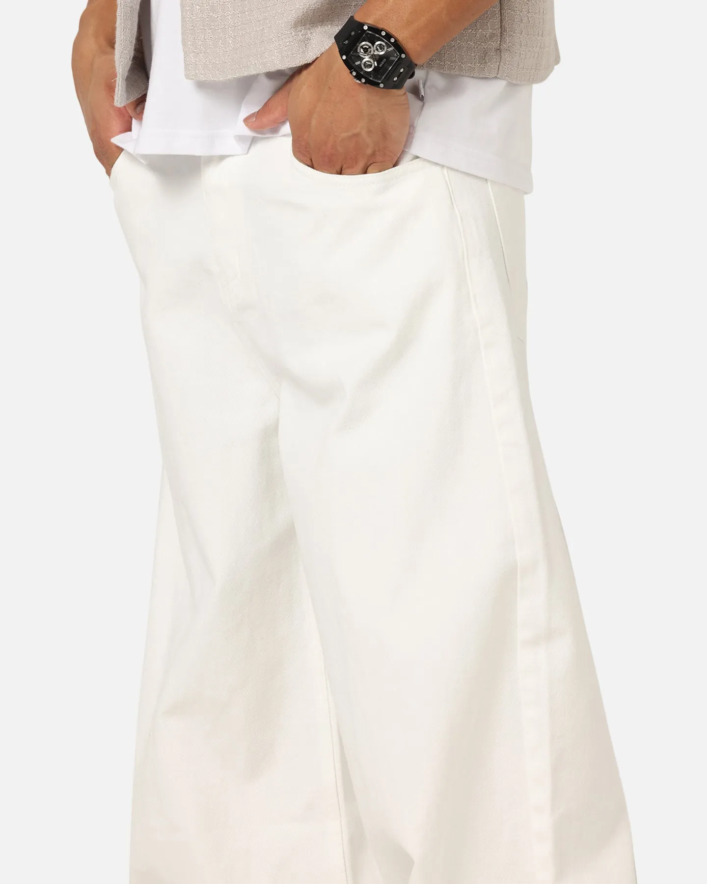 Formal Fashion Lover XXIII Balloon Jeans Off White