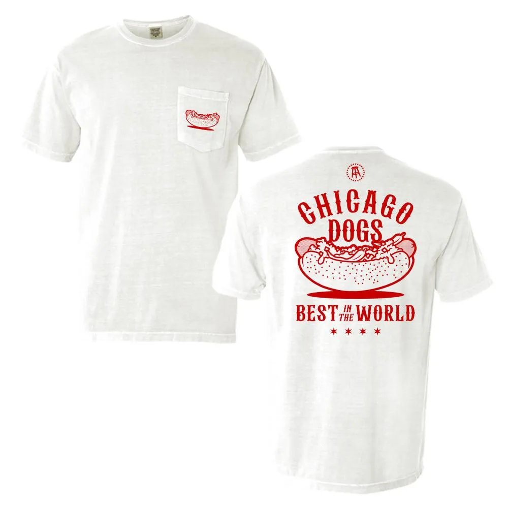 NonIronTechnology Chicago Dogs Pocket Tee