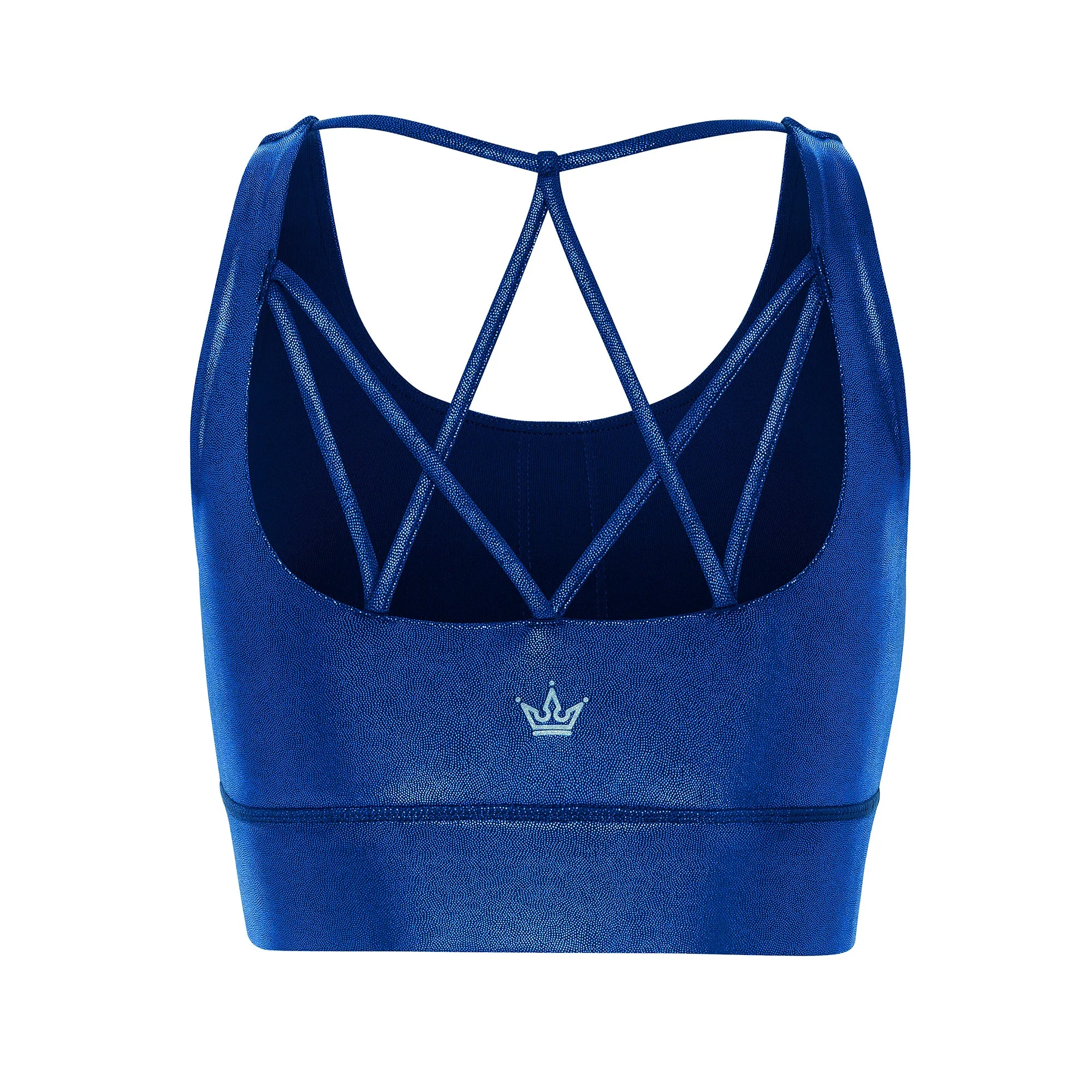 Sapphire Jewel Sports Bra Customizable seams