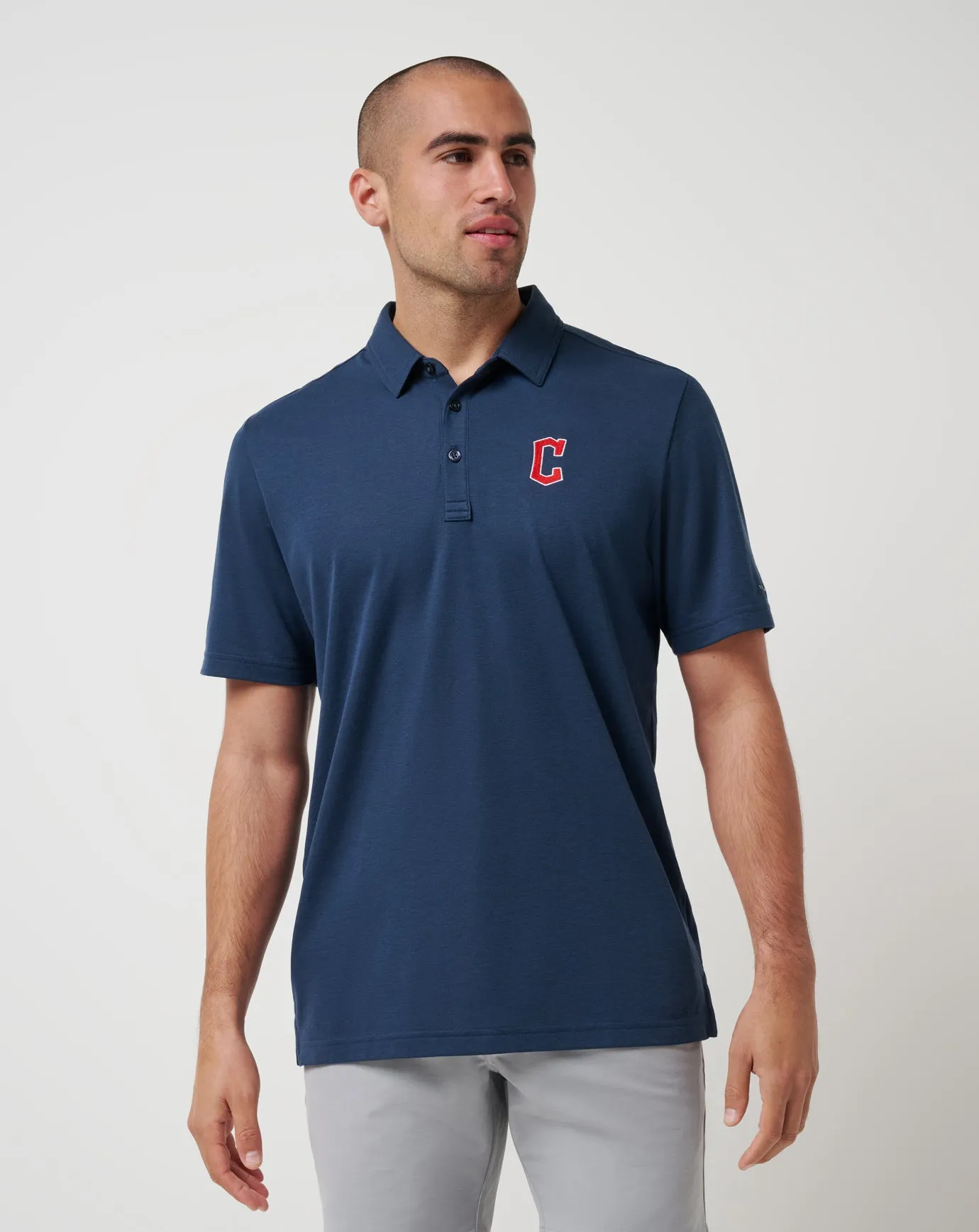 Cleveland Guardians Playoff Pitch Polo Preppy Style