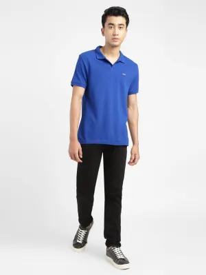 Tailored Fit Men's Solid Polo T-shirt
