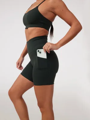 Pocket Shorts (Biker 6") in Lucky Fun Patterns