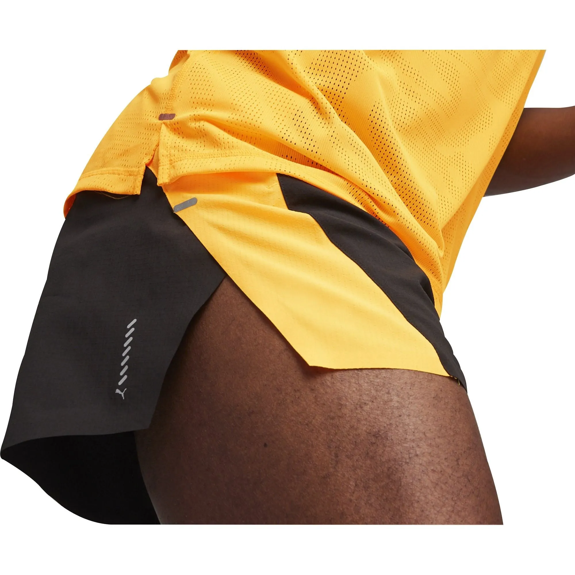 Puma Run Ultraweave Velocity 3 Inch Mens Running Shorts - Black meditation wear Cool Breeze