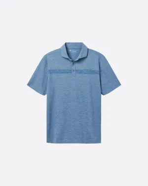 Stretch Comfort Heater Pro Chest Stripe Polo