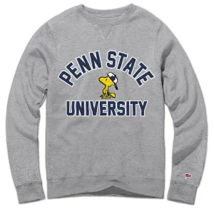 stage outfit Button front Peanuts x Penn State Woodstock Crewneck Sweatshirt