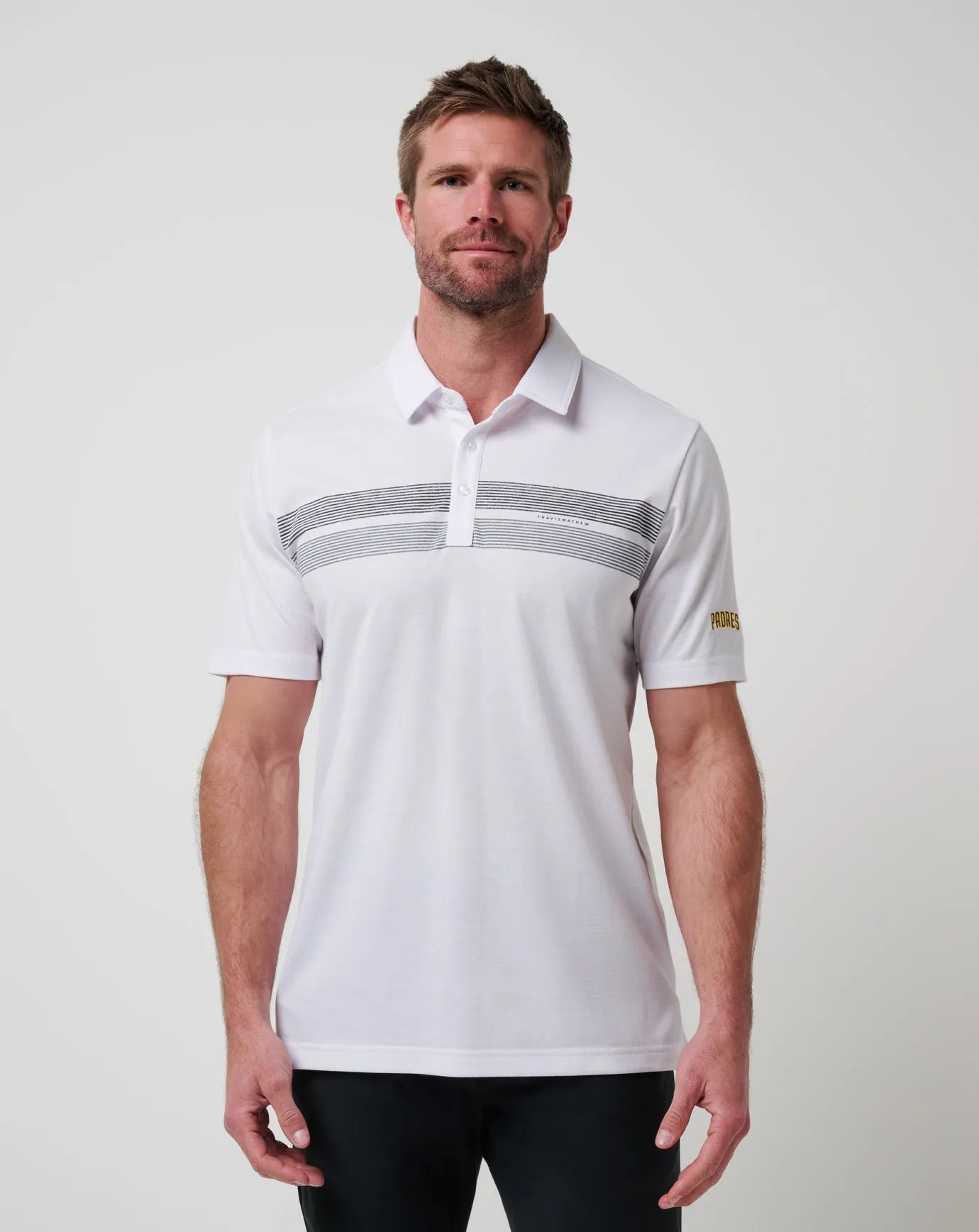San Diego Padres Top Recruit Polo Oversized Silhouette Smart Layering