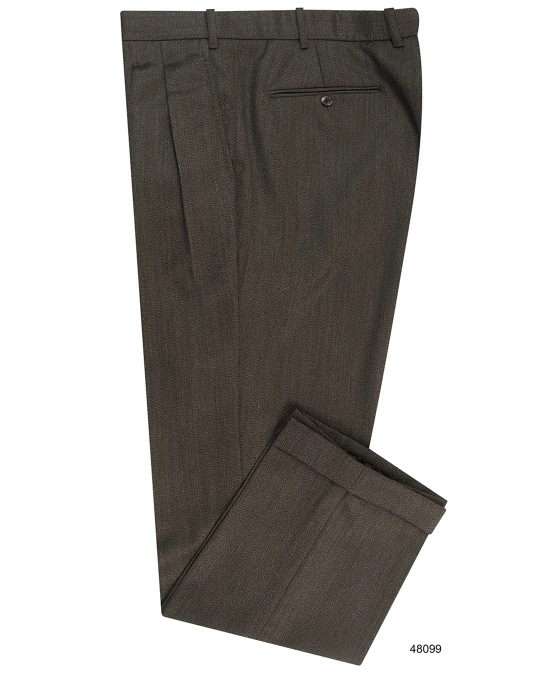 VBC 100% Wool: Brown Cavalry Twill All Use FlexibleMobility
