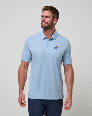 Kansas School Pride Polo Colorfast Technology Moisture control