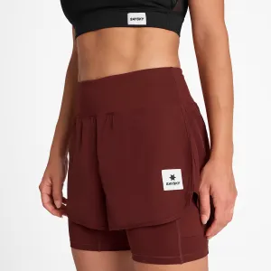 Double Layered Knees Odor-resistant Pace 2 in 1 Shorts 3''