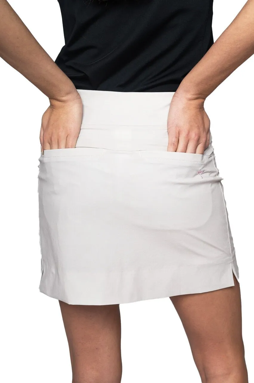 Weekend Chic Khaki Be An Athlete Skort