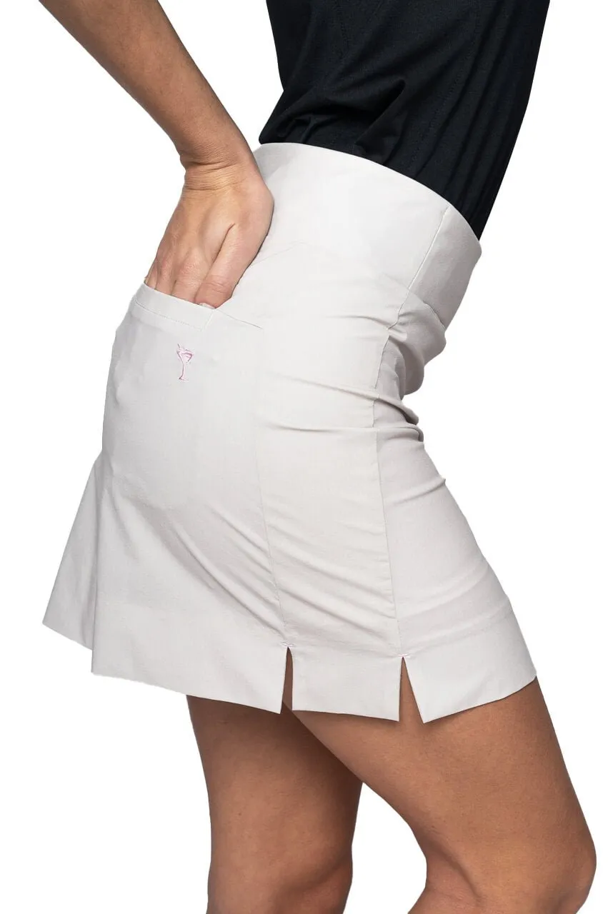 Khaki Be An Athlete Skort Contrasting Detail Easy to Wear