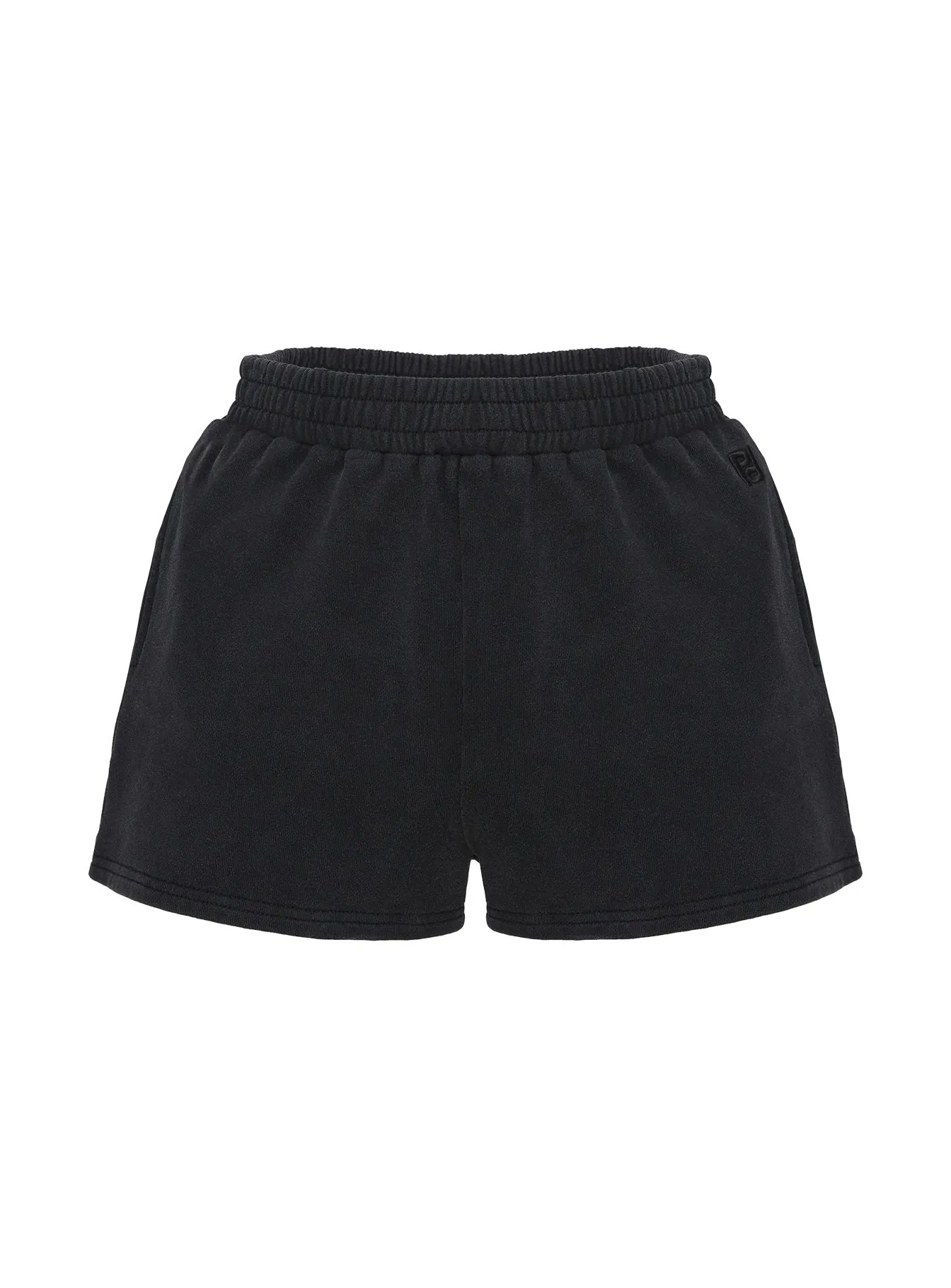 All Day Short Washed Black Mature Charm