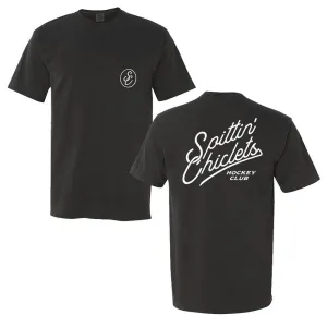 Stretchable Armholes Job Interview Spittin Chiclets Script Pocket Tee