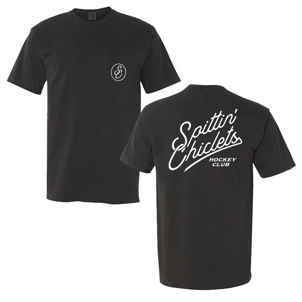 Spittin Chiclets Script Pocket Tee UltraLightweight