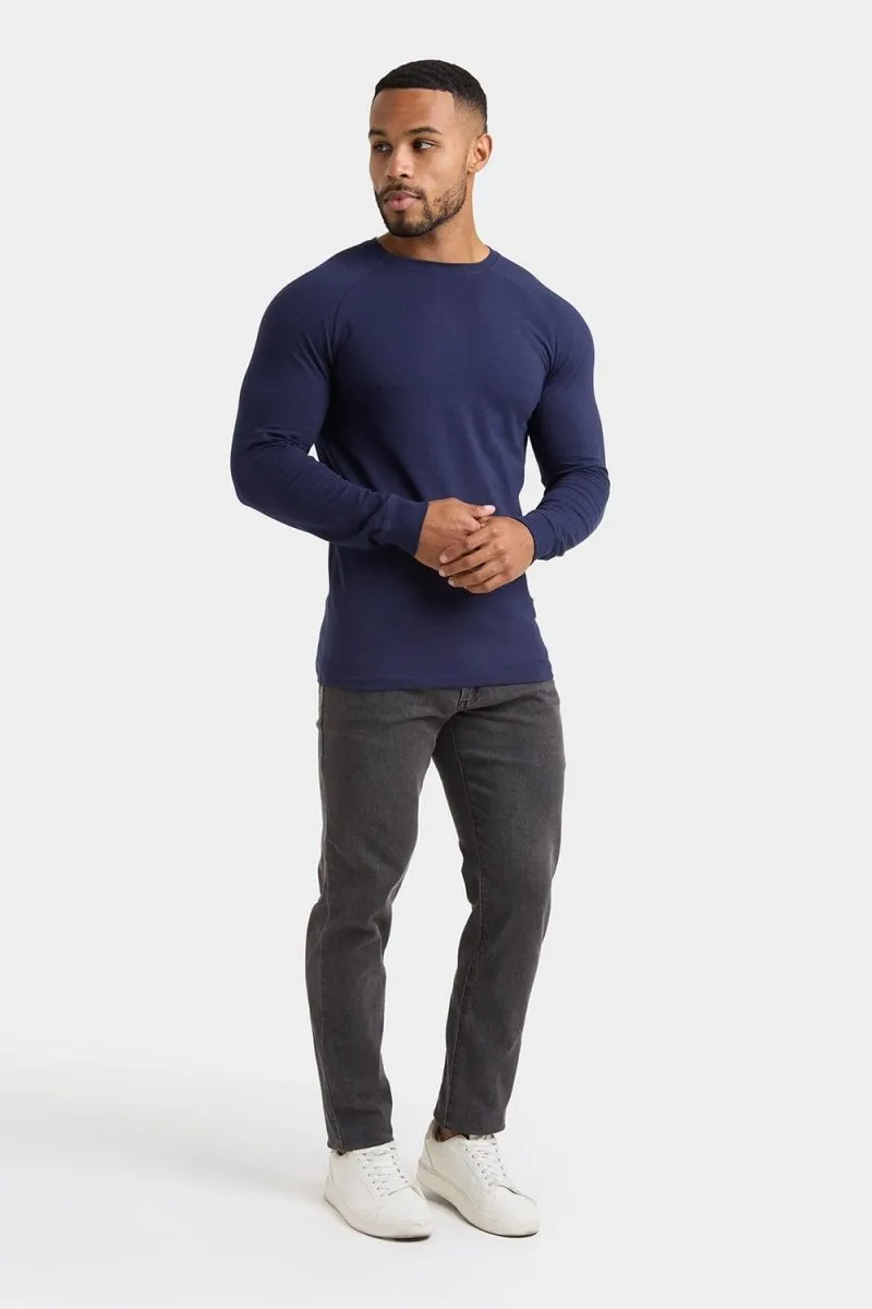 Casual Must-Have Athletic Fit Long Sleeve Favorites 3-Pack