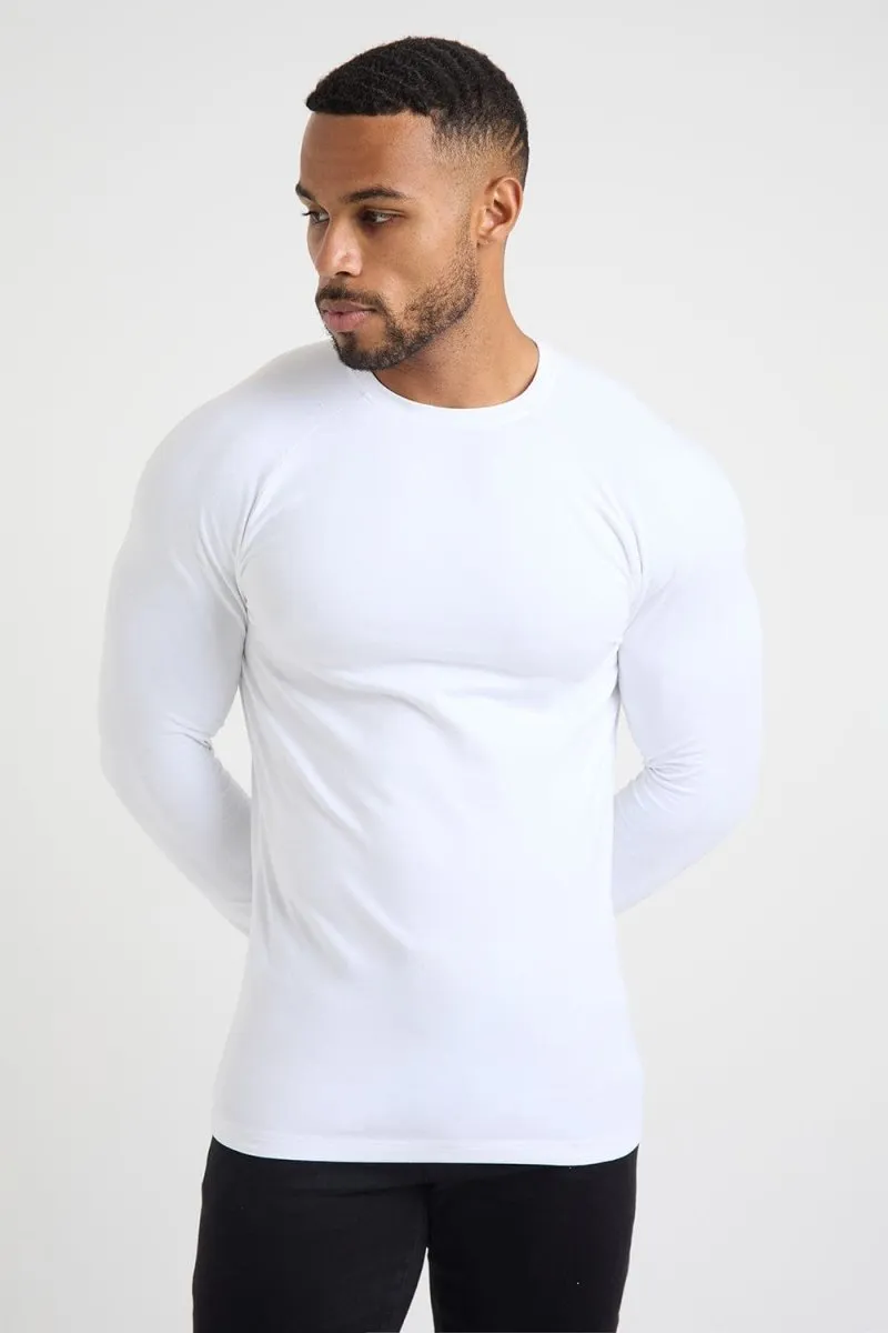 Athletic Fit Long Sleeve Favorites 3-Pack Tight Fit Reinforced Shoulder Seams