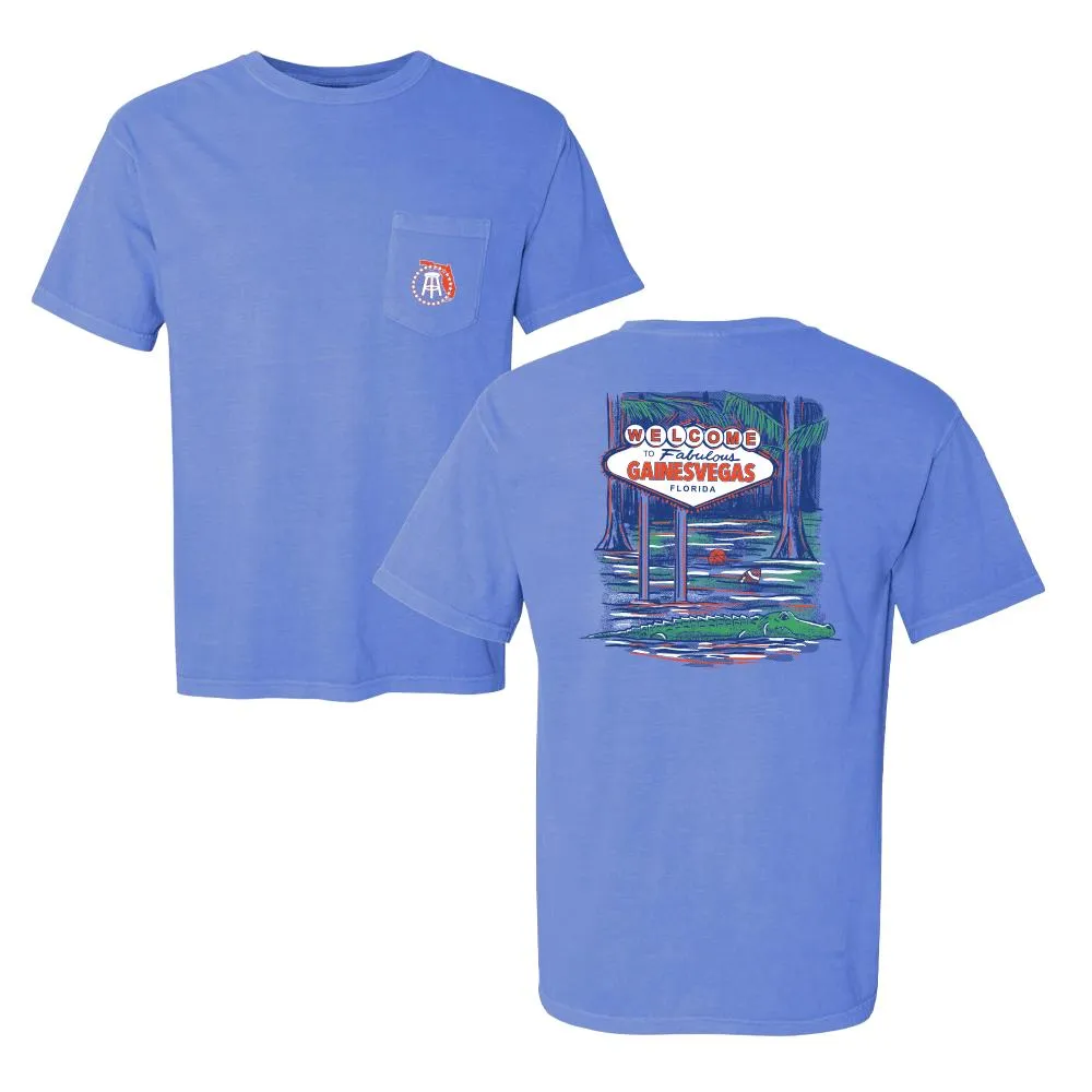Gainesvegas Tee Heat Transfer Printing Outdoor Fashion
