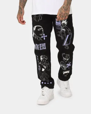 Goat Crew X Hunter X Hunter Jeans Vintage Black Perfect Match Everyday Layer