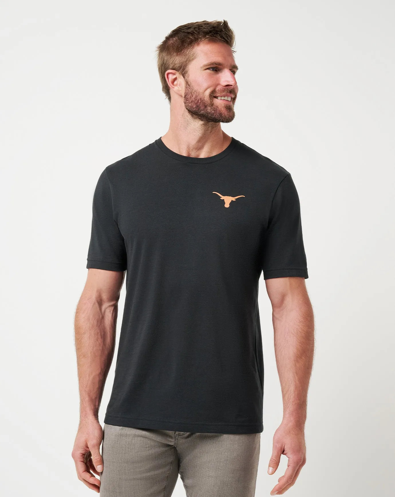Relaxed Everyday Wear Simple Fit UT Austin Friendly Rivalry Tee