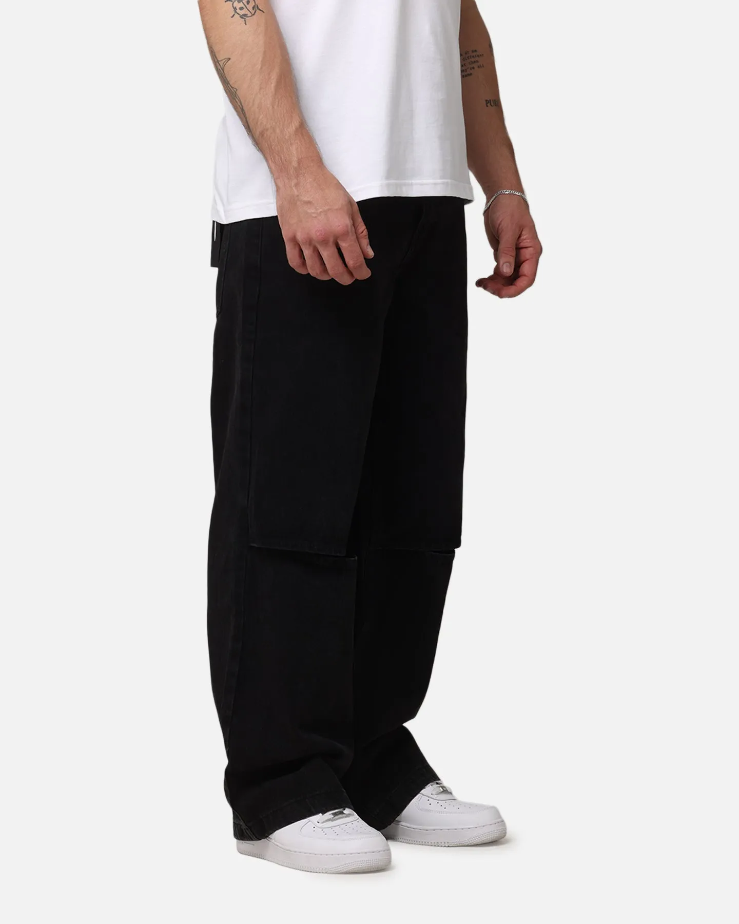 Saint Morta Covert Amplus Jeans Black Shadow Minimalist Traveler Gear Bold Look Lightweight Denim Blend
