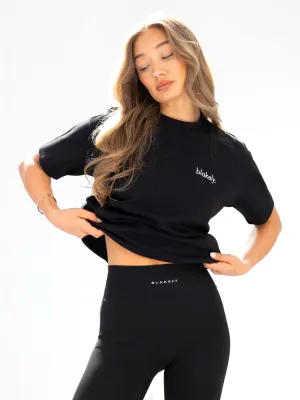 Easy Wear Sami Oversized T-Shirt - Black