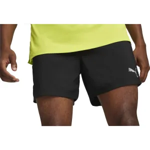 Puma Run Favourite Velocity 5 Inch Mens Running Shorts - Black Sport Fit