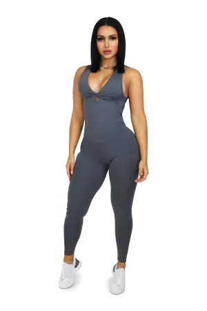 Essential Dinner Grey Lee Ring Bodysuit