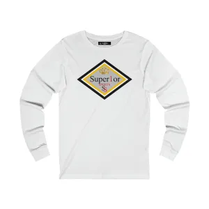 Men Long Sleeve Diamond SS Tee Fashion-Forward Look