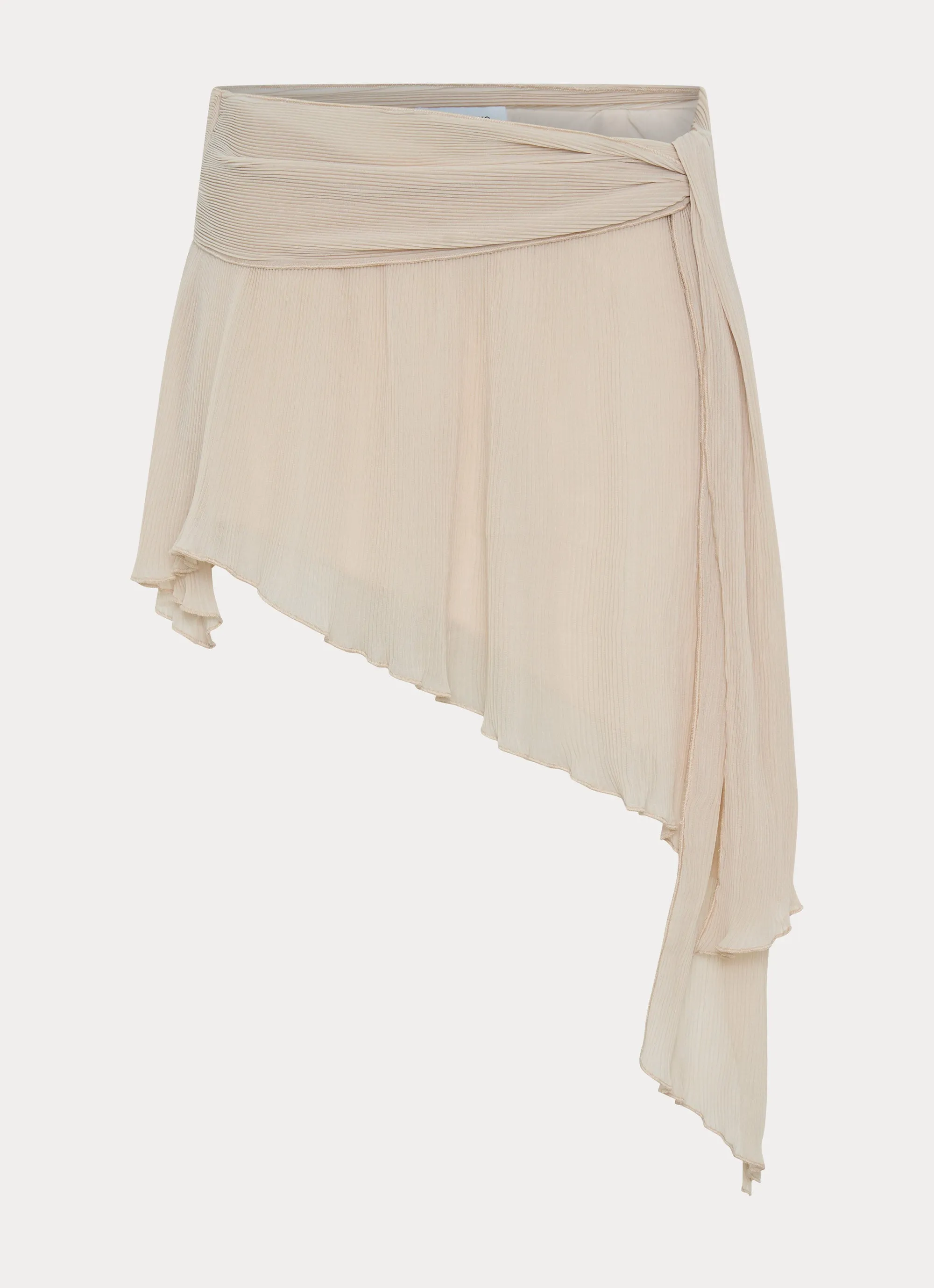 Gemma Mini Skirt - Ivory Street Vibe Bright bold dress