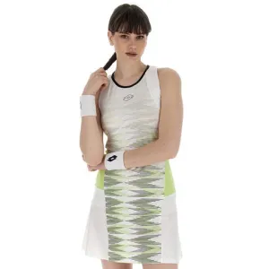 Women's White/Green Tech I D4 Dress Bow Accent Sheer Look