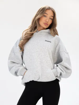 Glider like Sami Oversized Hoodie - Marl Grey