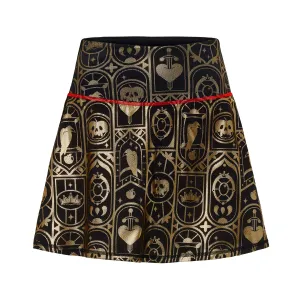 Poisoned Heart Villain Athletic Skort Luxurious Texture Classic Flow