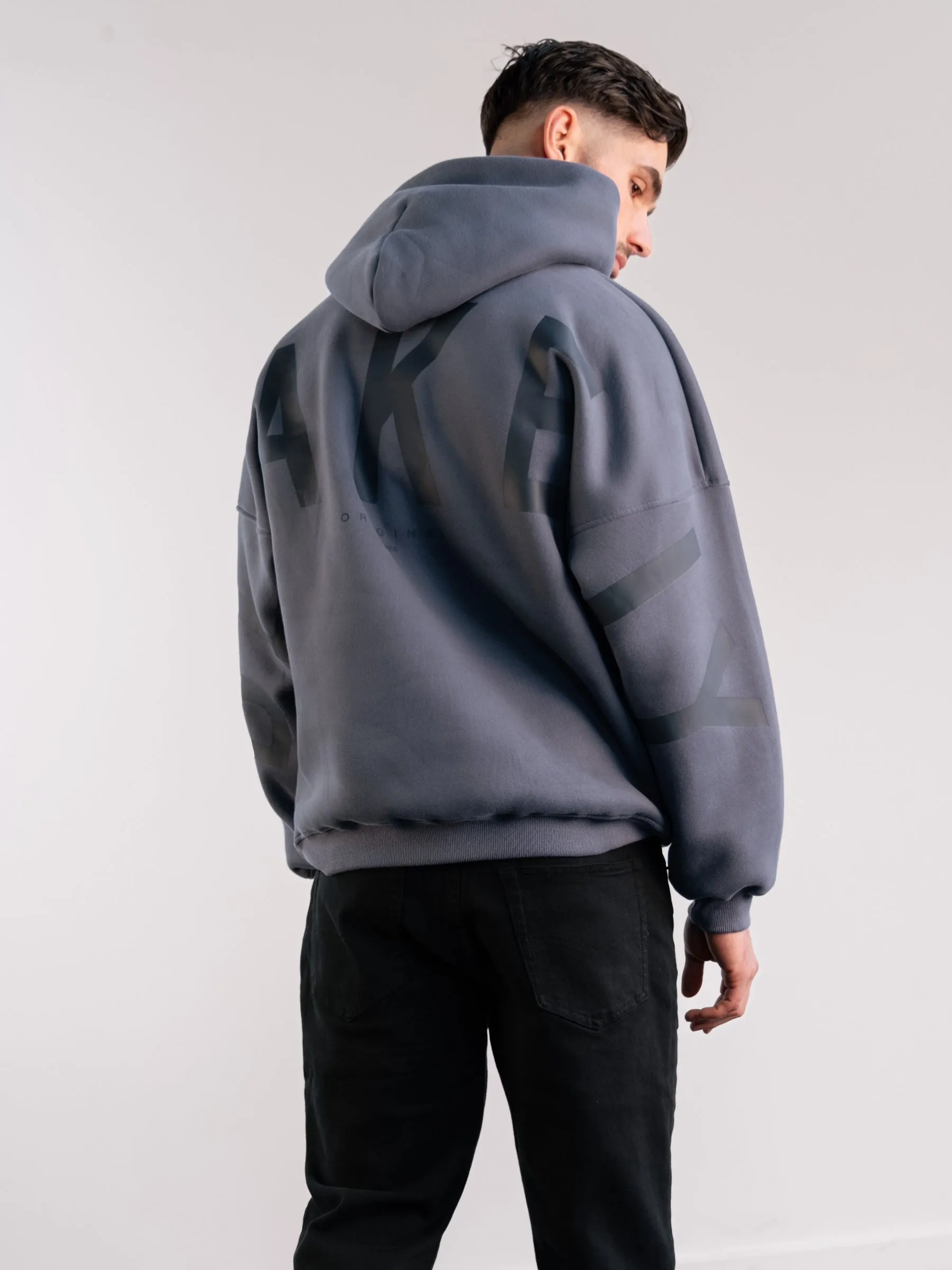 Tonal Idris Oversized Hoodie - Blue Seal like Ant like