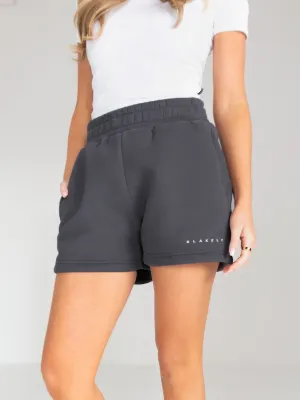 Abrasion Resistant Hem Birthday gift Isabel Jogger Shorts - Charcoal