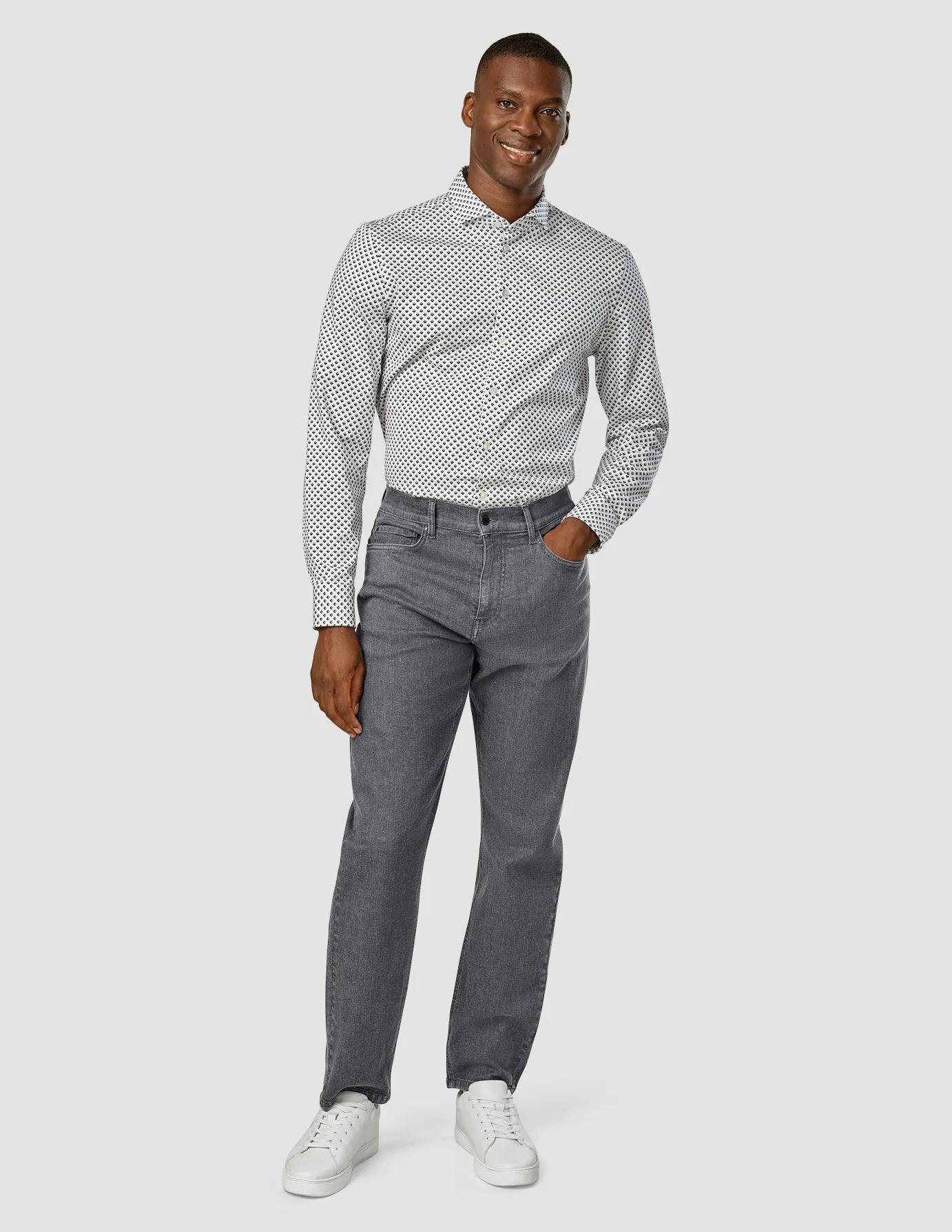 Classic Jeans Regular Dark Grey Weekend Warrior Adult Fashion Gym Ready Unisex Friendly