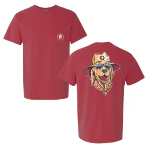 Barstool Sports Lifeguard Dog Pocket Tee waterproof