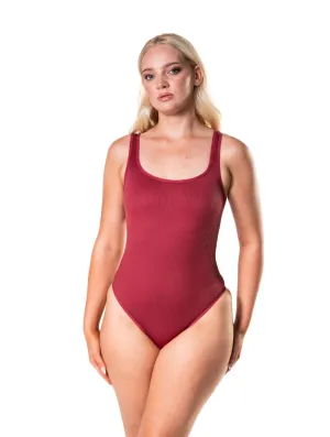 Ribbed Snatched Shapewear Bodysuit Sport Unisex