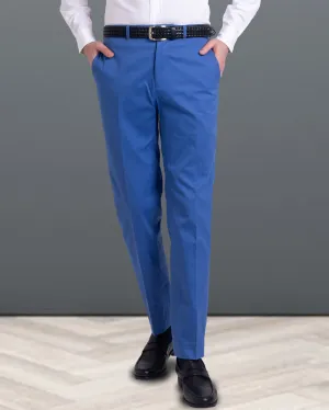 All Day Wear Dugdale Cotton Royal Blue Twill