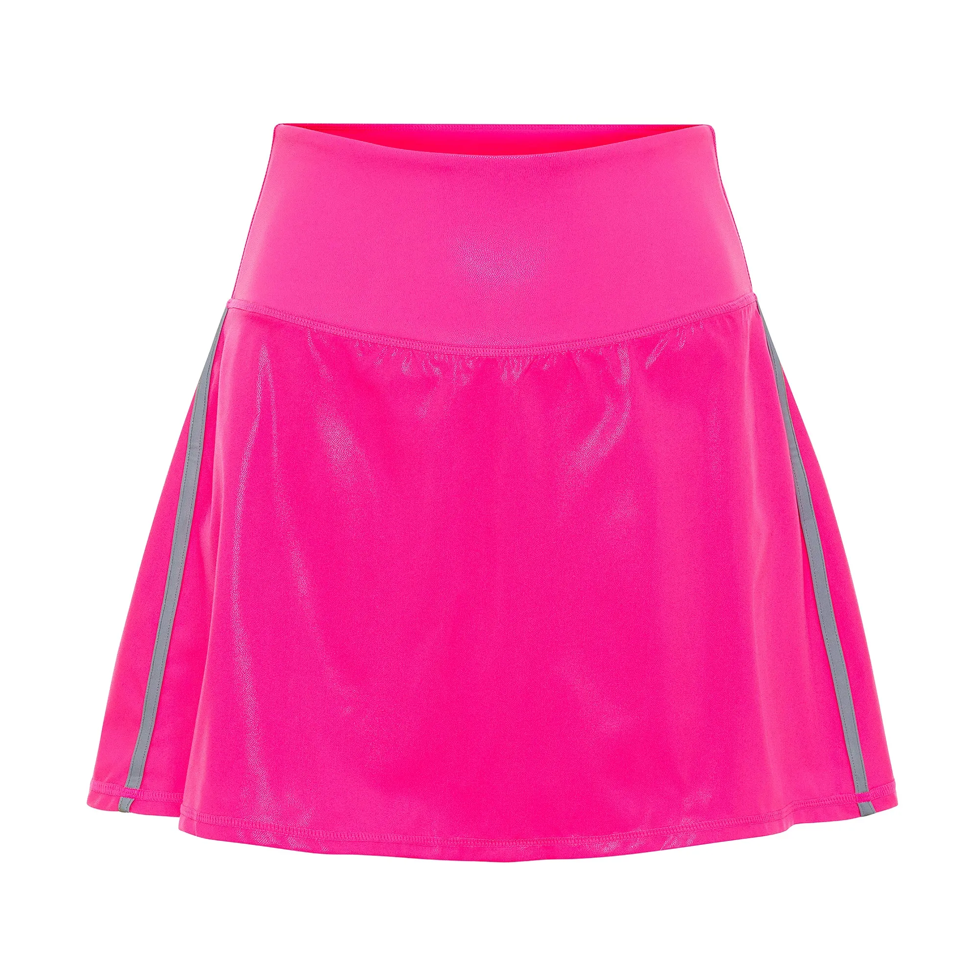 Electric Popsicle Athletic Skort Oversized-Fit Casual Elegance